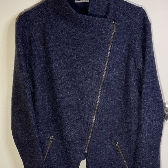 Halogen Moto Jacket Blue - Picture 5 of 9